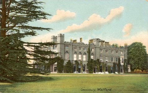 watford cassiobury park genealogy hertfordshire circa 1907 rush 1906 warwick published used